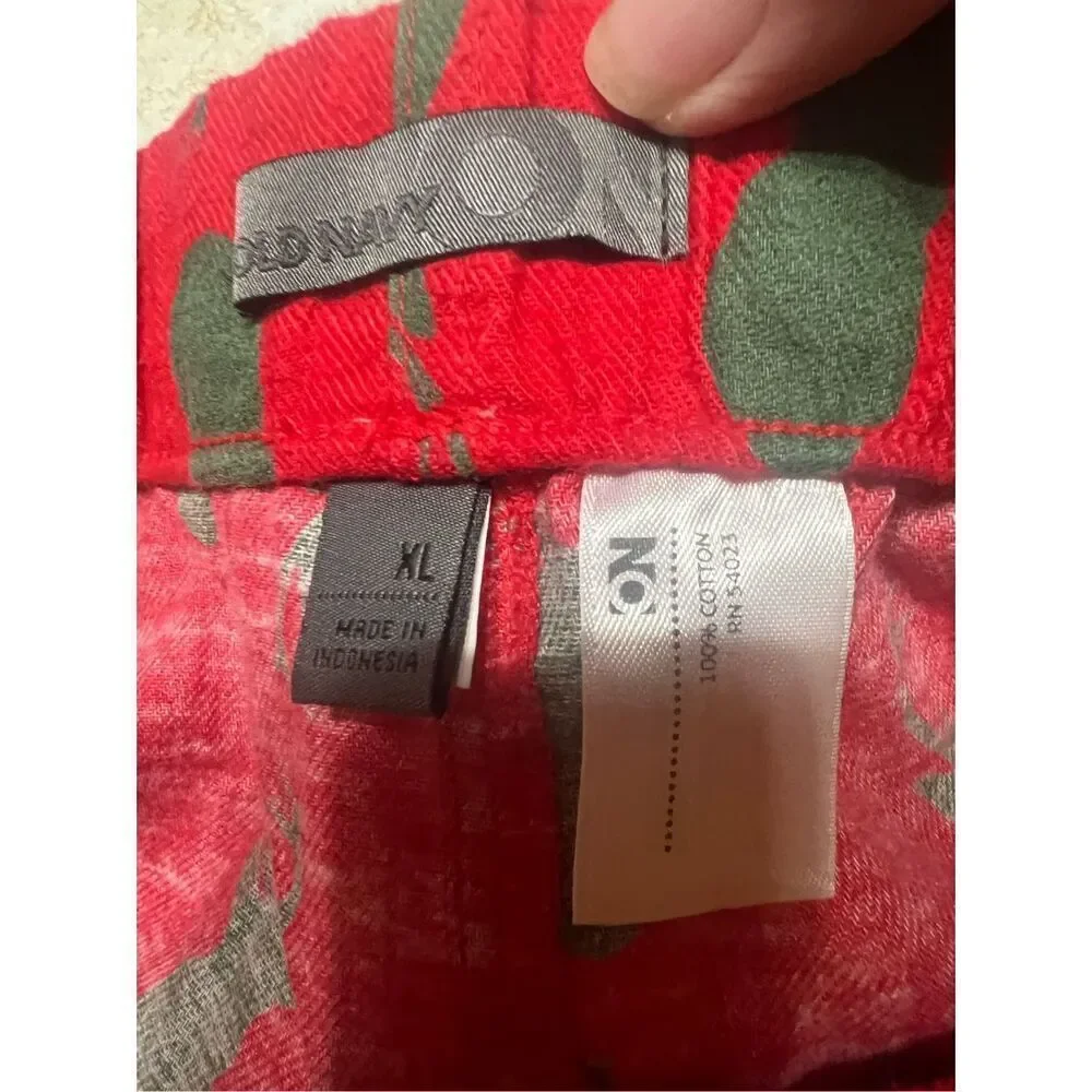 Old Navy Unisex Deer  Lounging Pants Sz XL NWOT